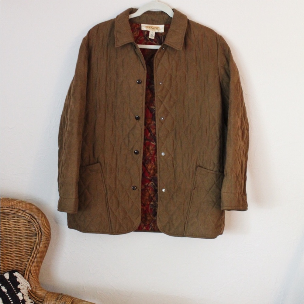 Vintage Talbots Quilted Jacket